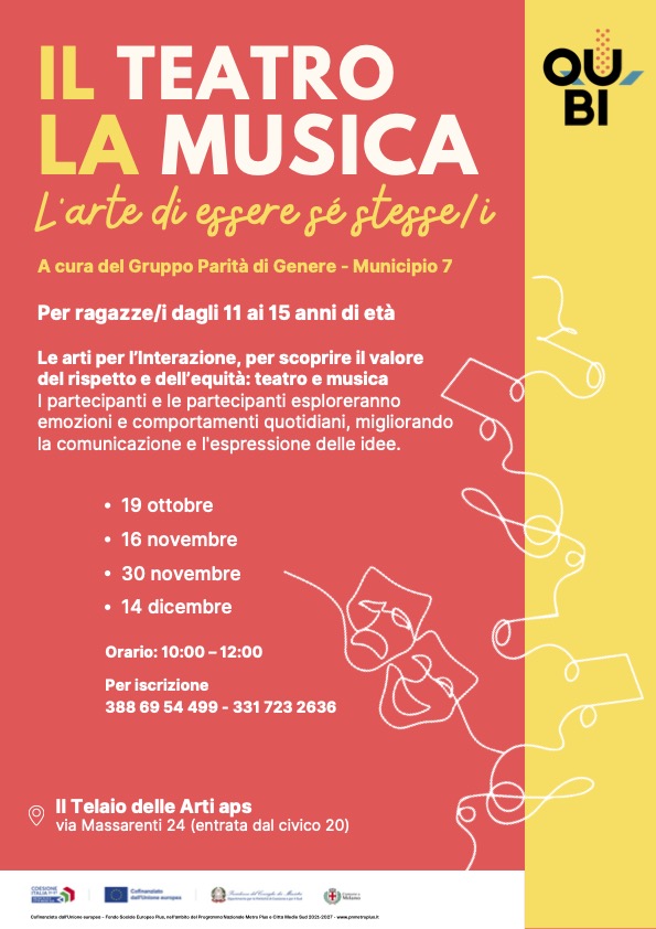 Locandina QuBì - Municipio 7 -19 octobre